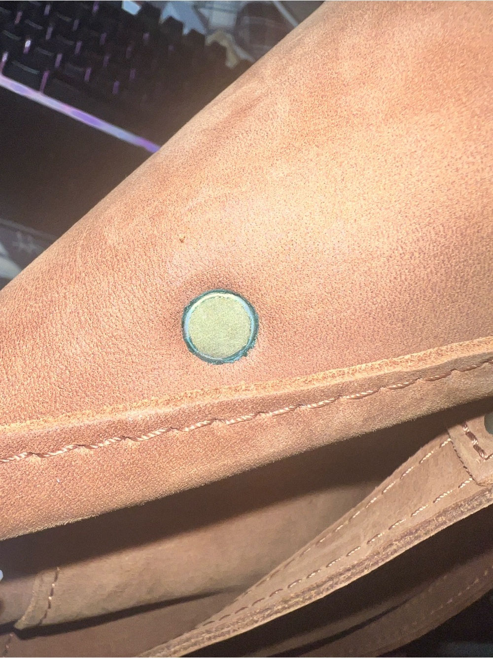 Portland Leather Goods OG Cocoa Medium Classic Crossbody - Picture 9 of 11
